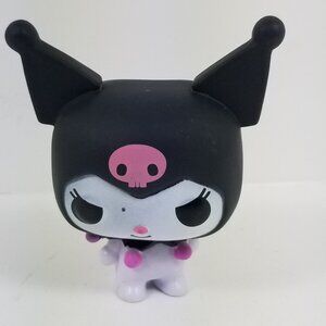 Kuromi plastic anime figurine, cake topper